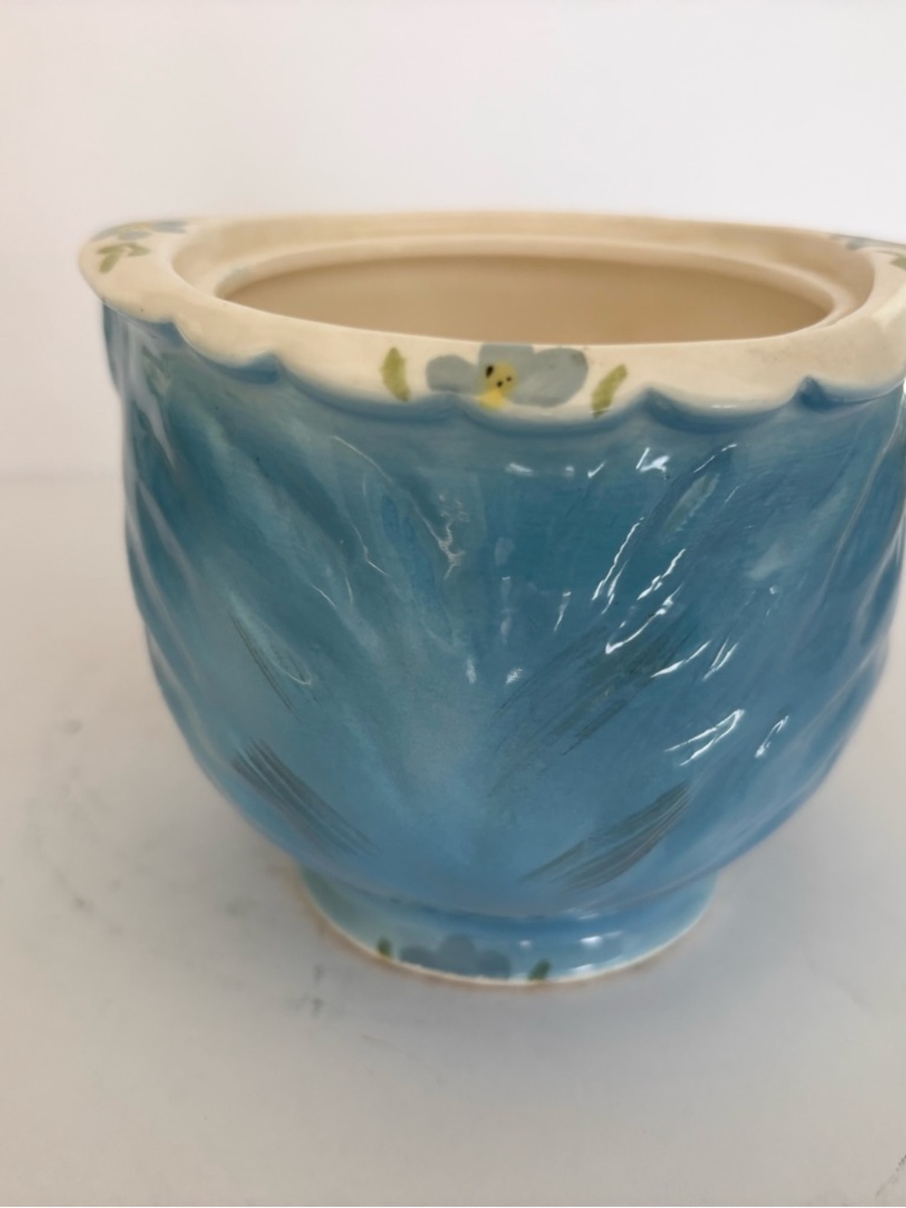 Lefton Kawaii Miss Priss Cat Face Sugar Bowl/Planter No Lid Kitschy Vintage - Picture 3 of 10